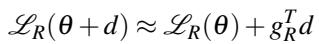 Equation 6: Taylor approximation of the reward loss.