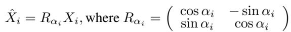 Equation for Heading Rotation