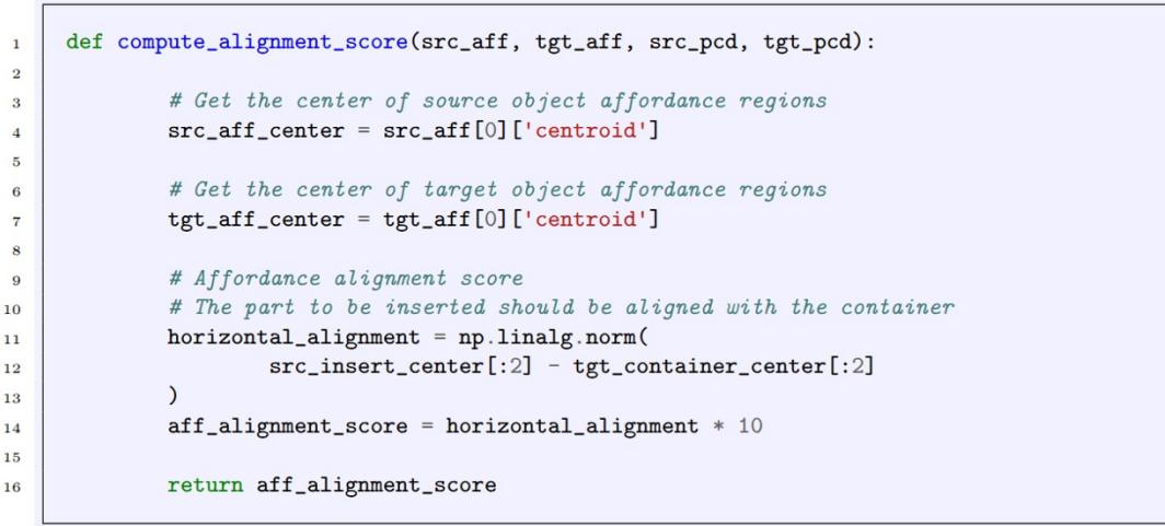 Example of Generated Python Code