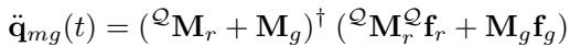Equation for combining RMP policies
