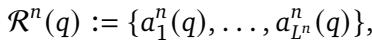 A rollout is a set of answers generated by a node for a given question.