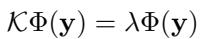 Eigenvalue equation