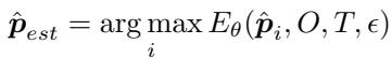 Equation 9: Final pose selection