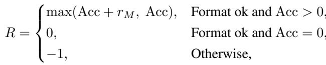 The hierarchical reward function that rewards accuracy and provides a bonus for using multiple tools.