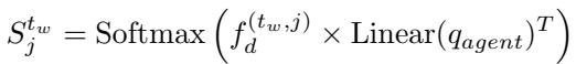 Equation for calculating the similarity map.
