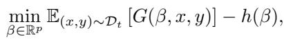 The robust regression objective function.
