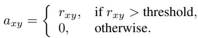 Thresholding Formula