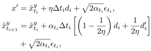 Runge-Kutta update equations.