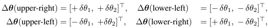 Equation 1: Motor control definitions