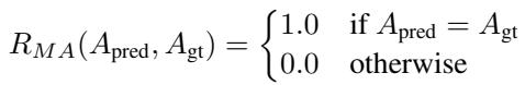 Equation 6: Motion Angle Reward Formula