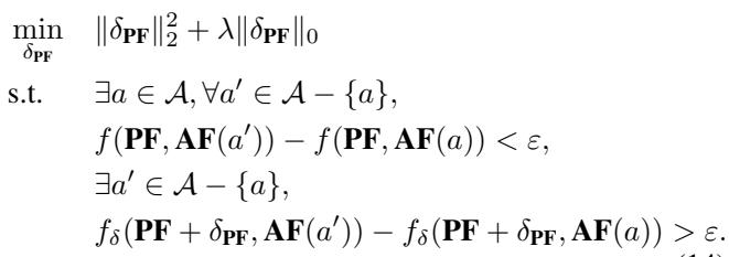 Optimization for Counterfactuals.