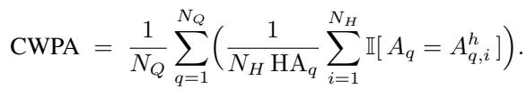 共识加权一致性概率 (CWPA) 公式。