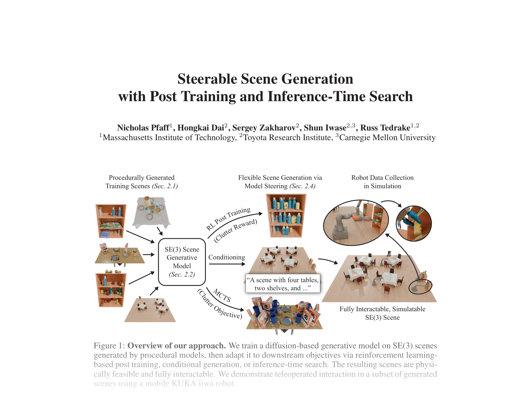 [Steerable Scene Generation with Post Training and Inference-Time Search 🔗](https://openreview.net/pdf?id=oOCa85Z1Ho)