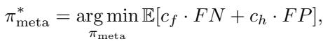 Equation for the Risk-Sensitive Objective Function.