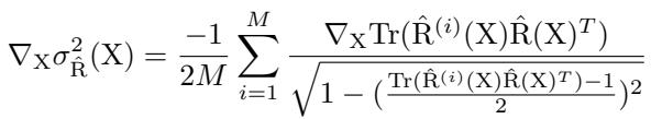 Equation for Rotational Agreement Volatility.