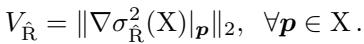 Equation for Rotational Volatility Score.