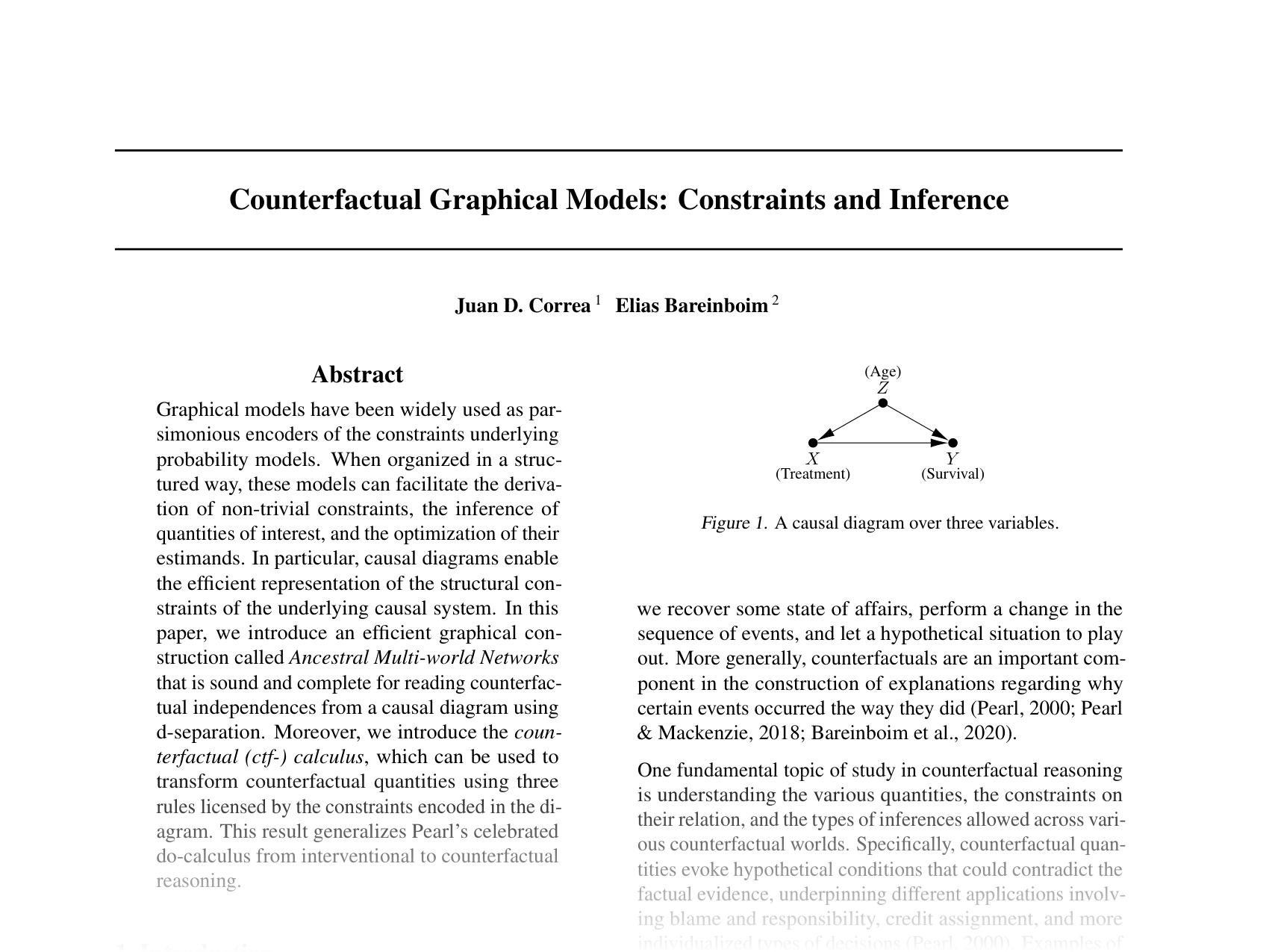 [Counterfactual Graphical Models: Constraints and Inference 🔗](https://openreview.net/pdf?id=Z1qZoHa6ql)