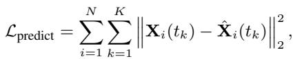 Loss function measuring prediction error.