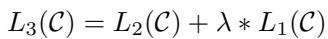 The combined objective function with the auxiliary language modeling loss.