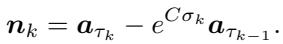 Equation 11: Definition of the Null Spectrum Vector.