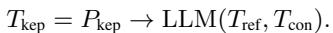 Equation 2: Generating the Kept Instruction.