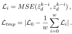 Equation for Temporal Consistent Deviation Loss.