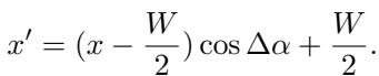 Simplified Rotation Equation