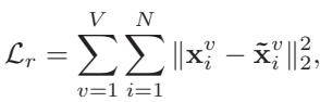 Equation 11: Reconstruction loss formula.