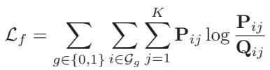 Equation 22: Fairness loss calculation.