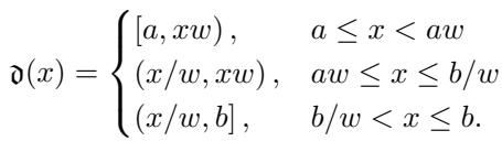 Equation defining the set of Doppelgängers based on Weber&rsquo;s law ranges.