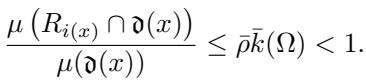 Equation showing the inequality where low recall leads to vulnerability.