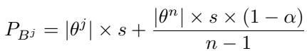 Equation 2: Sparsity of previous blocks