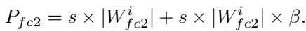 Equation 4: Sparsity of fc2 layer