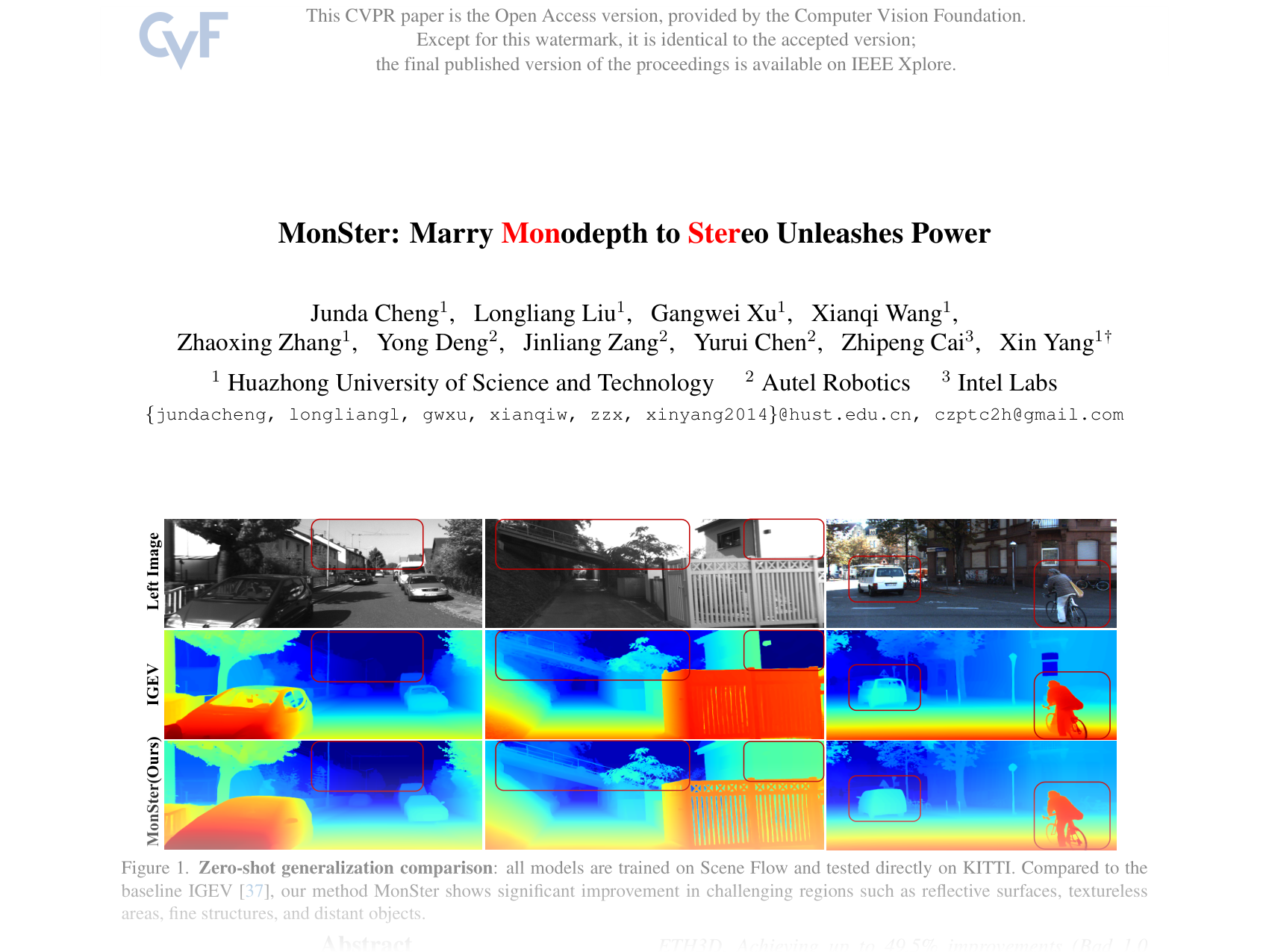 [MonSter: Marry Monodepth to Stereo Unleashes Power 🔗](https://openaccess.thecvf.com/content/CVPR2025/papers/Cheng_MonSter_Marry_Monodepth_to_Stereo_Unleashes_Power_CVPR_2025_paper.pdf)