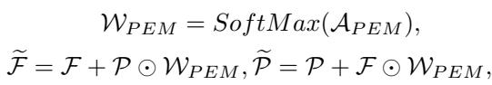 Equation for updating features and prototypes.