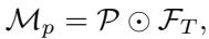 Equation for generating semantic maps.