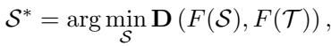 Equation showing the standard minimization objective.