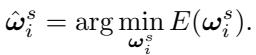 Equation 7: Optimization of the energy function.