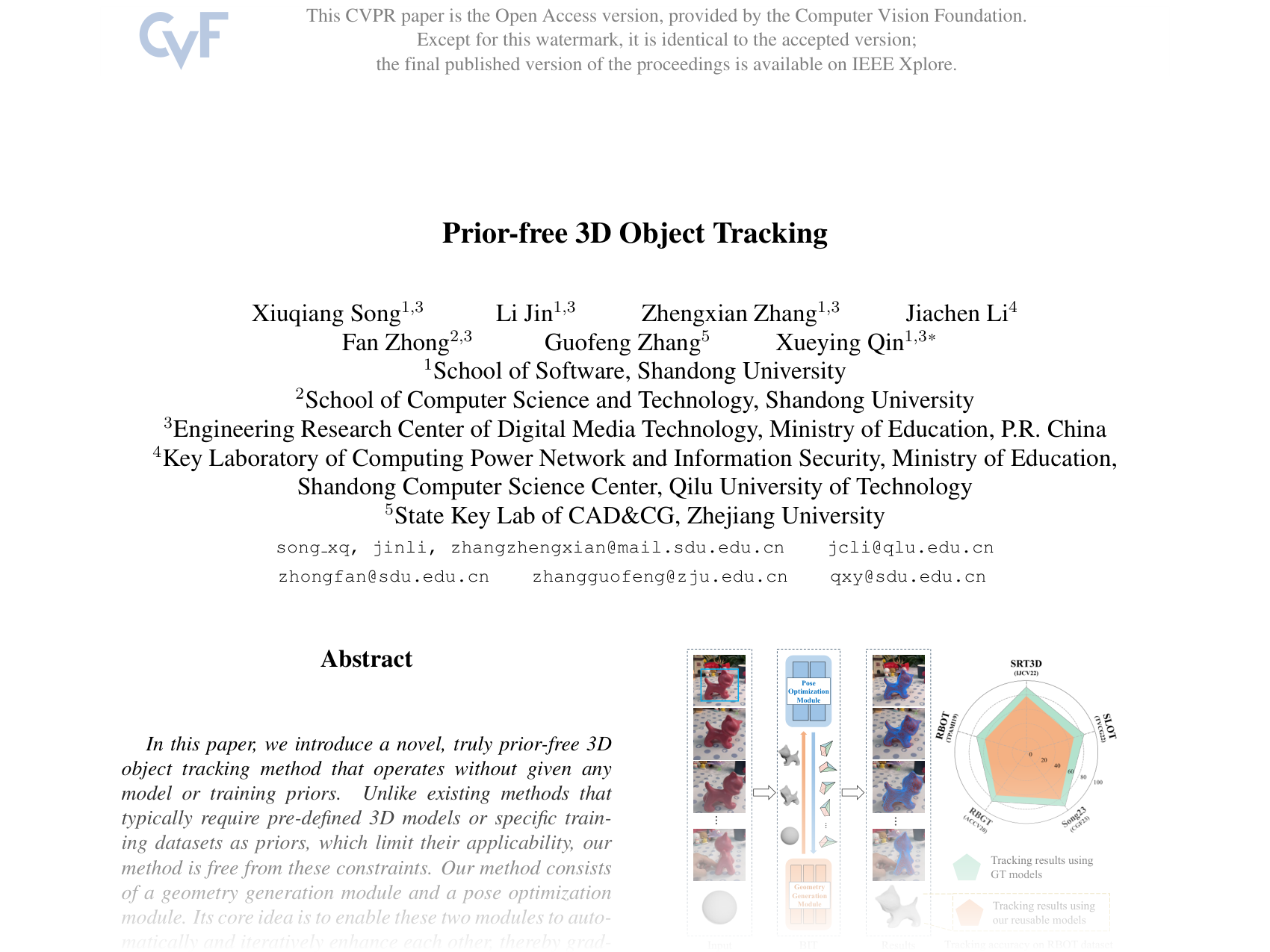 [Prior-free 3D Object Tracking 🔗](https://openaccess.thecvf.com/content/CVPR2025/papers/Song_Prior-free_3D_Object_Tracking_CVPR_2025_paper.pdf)