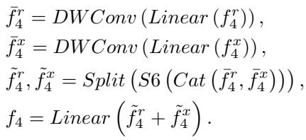 Equation: Multi-modal fusion logic