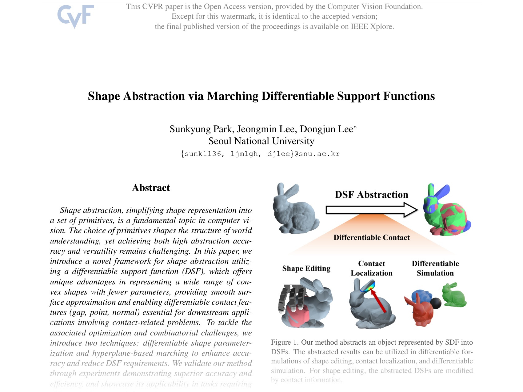 [Shape Abstraction via Marching Differentiable Support Functions 🔗](https://openaccess.thecvf.com/content/CVPR2025/papers/Park_Shape_Abstraction_via_Marching_Differentiable_Support_Functions_CVPR_2025_paper.pdf)