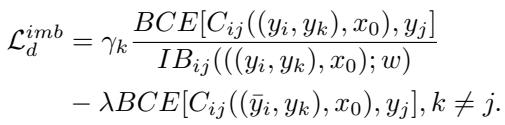 Equation 4: Imbalance-aware Causal Effect Loss