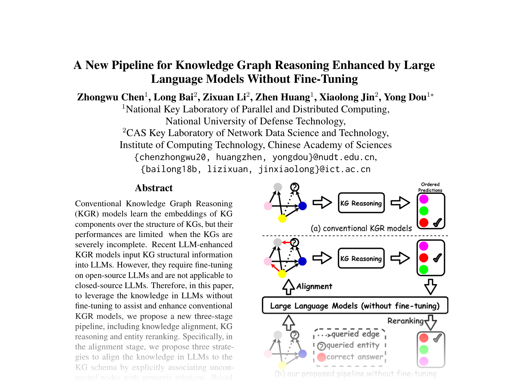 [A New Pipeline for Knowledge Graph Reasoning Enhanced by Large Language Models Without Fine-Tuning 🔗](https://aclanthology.org/2024.emnlp-main.81.pdf)