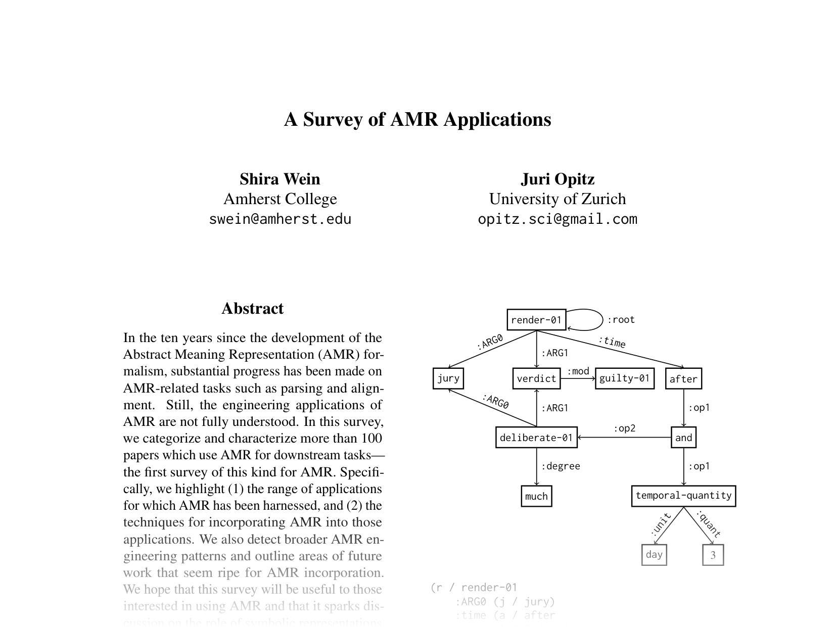 [A Survey of AMR Applications 🔗](https://aclanthology.org/2024.emnlp-main.390.pdf)
