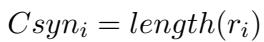 句法复杂性公式
