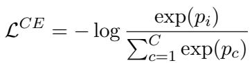 交叉熵损失公式