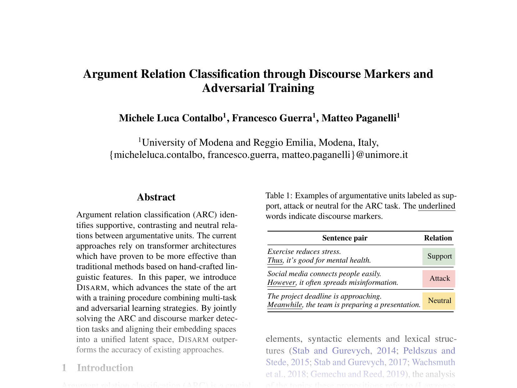 [Argument Relation Classification through Discourse Markers and Adversarial Training 🔗](https://aclanthology.org/2024.emnlp-main.1054.pdf)