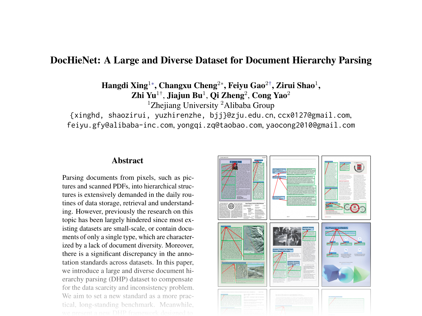 [DocHieNet: A Large and Diverse Dataset for Document Hierarchy Parsing 🔗](https://aclanthology.org/2024.emnlp-main.65.pdf)