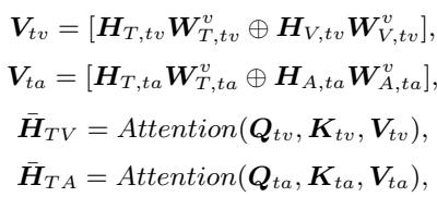 公式 13 展示了语义融合的注意力机制。