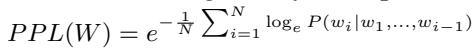 困惑度公式